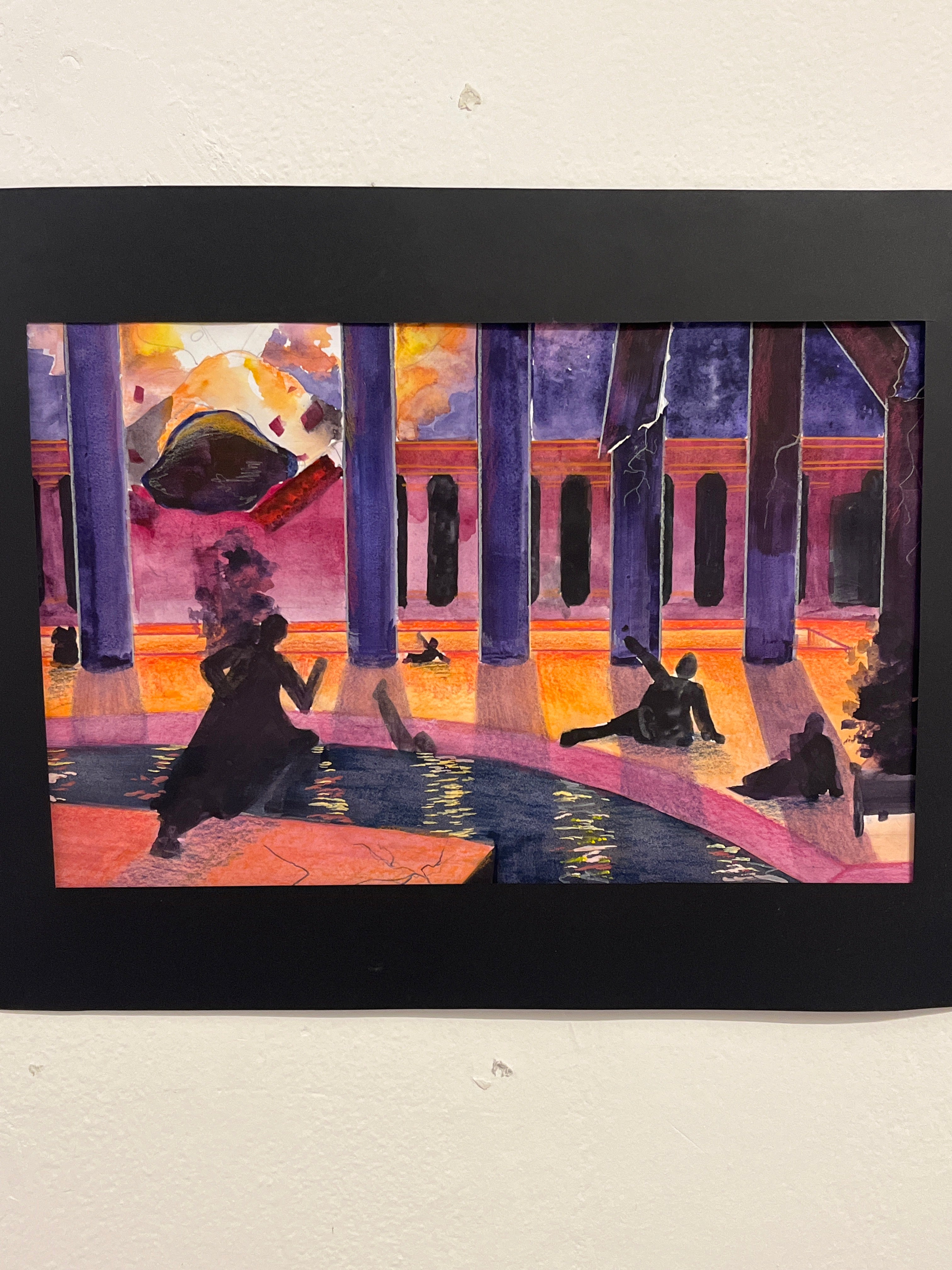 Eruption of Vesuvie picture