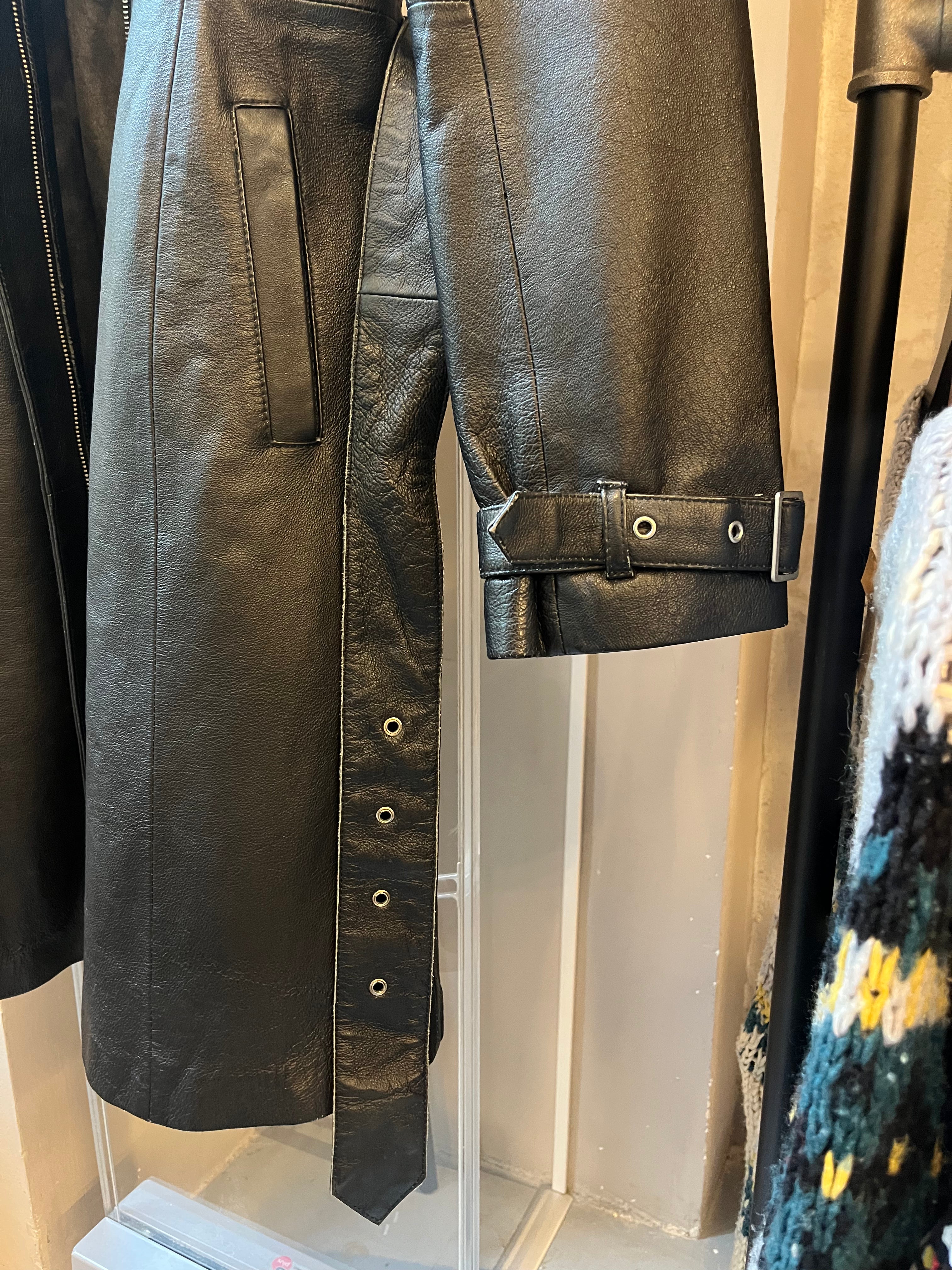 Leather Coat