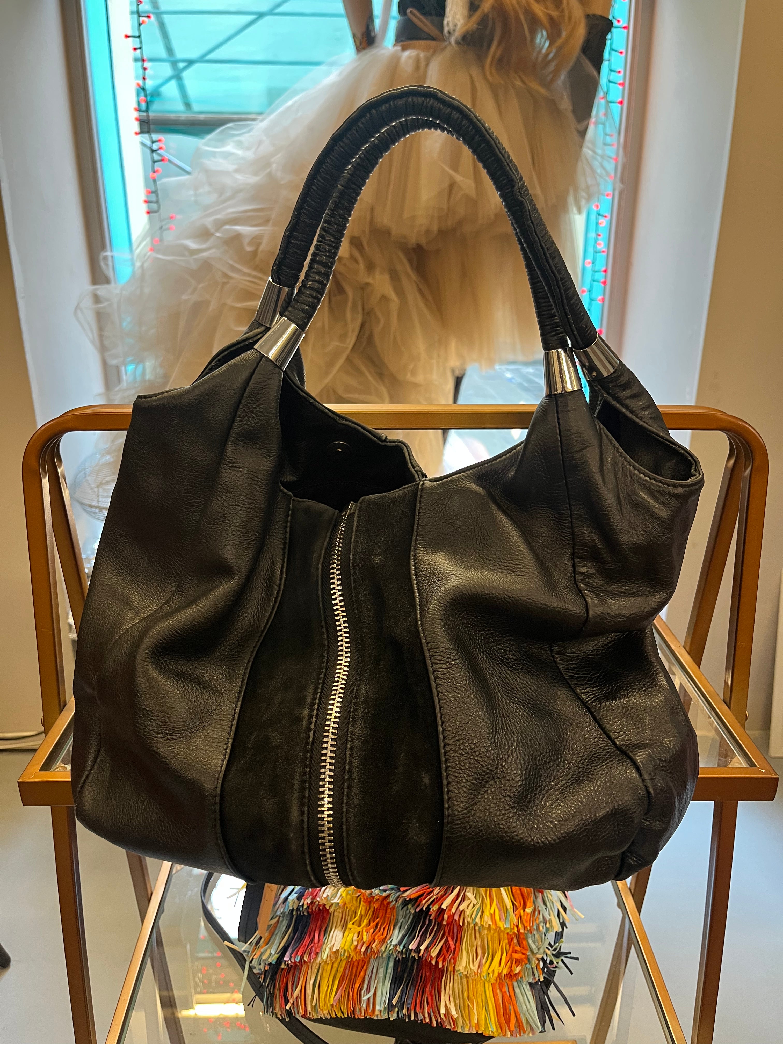 Waterfall Leather Bag