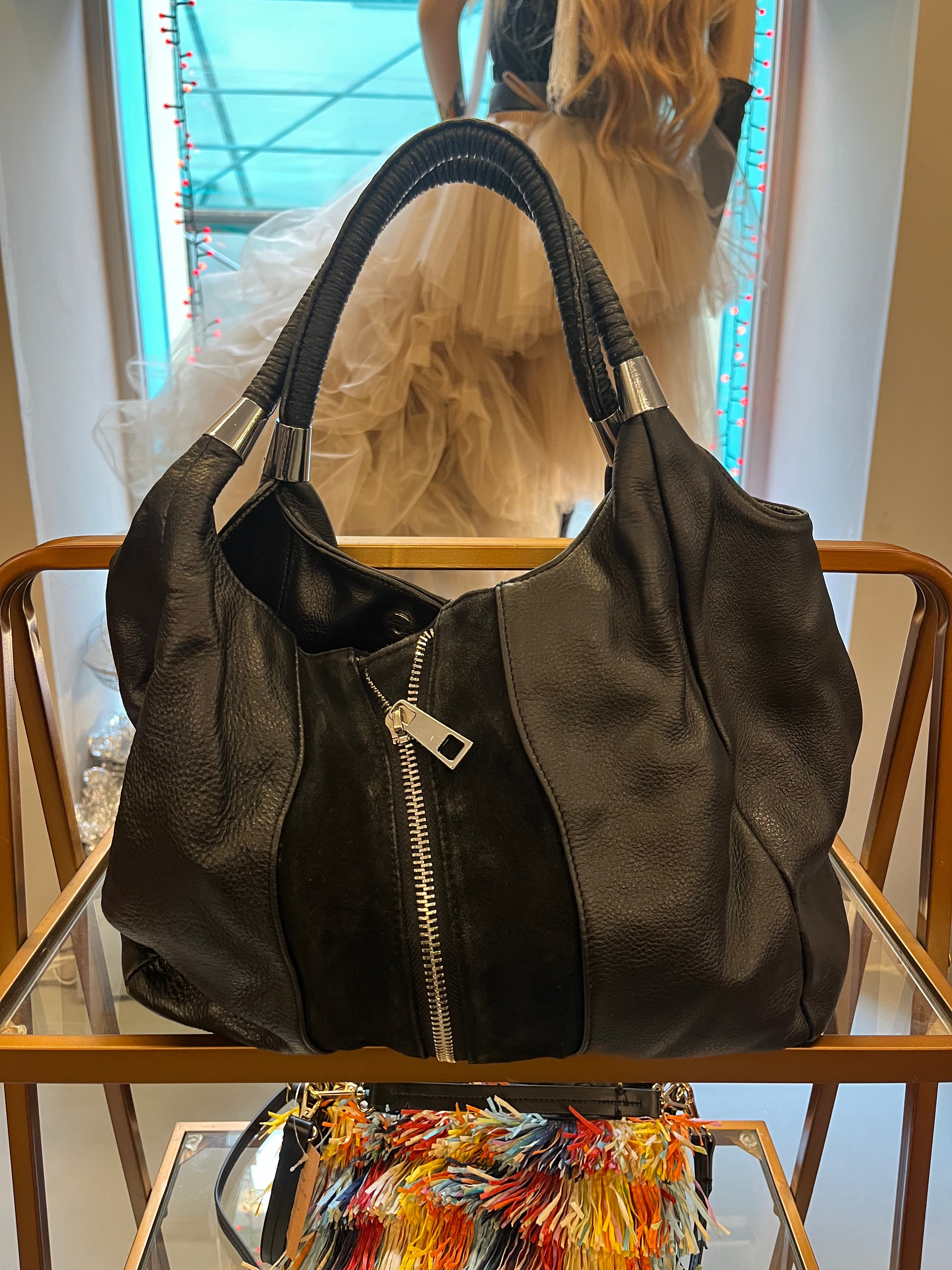 Waterfall Leather Bag